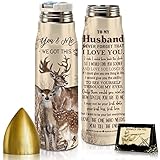 Cocomong Husband Father Day Gifts from Wife Romantic, Husband Gifts 17 oz Bullet Tumbler, Fathers Da