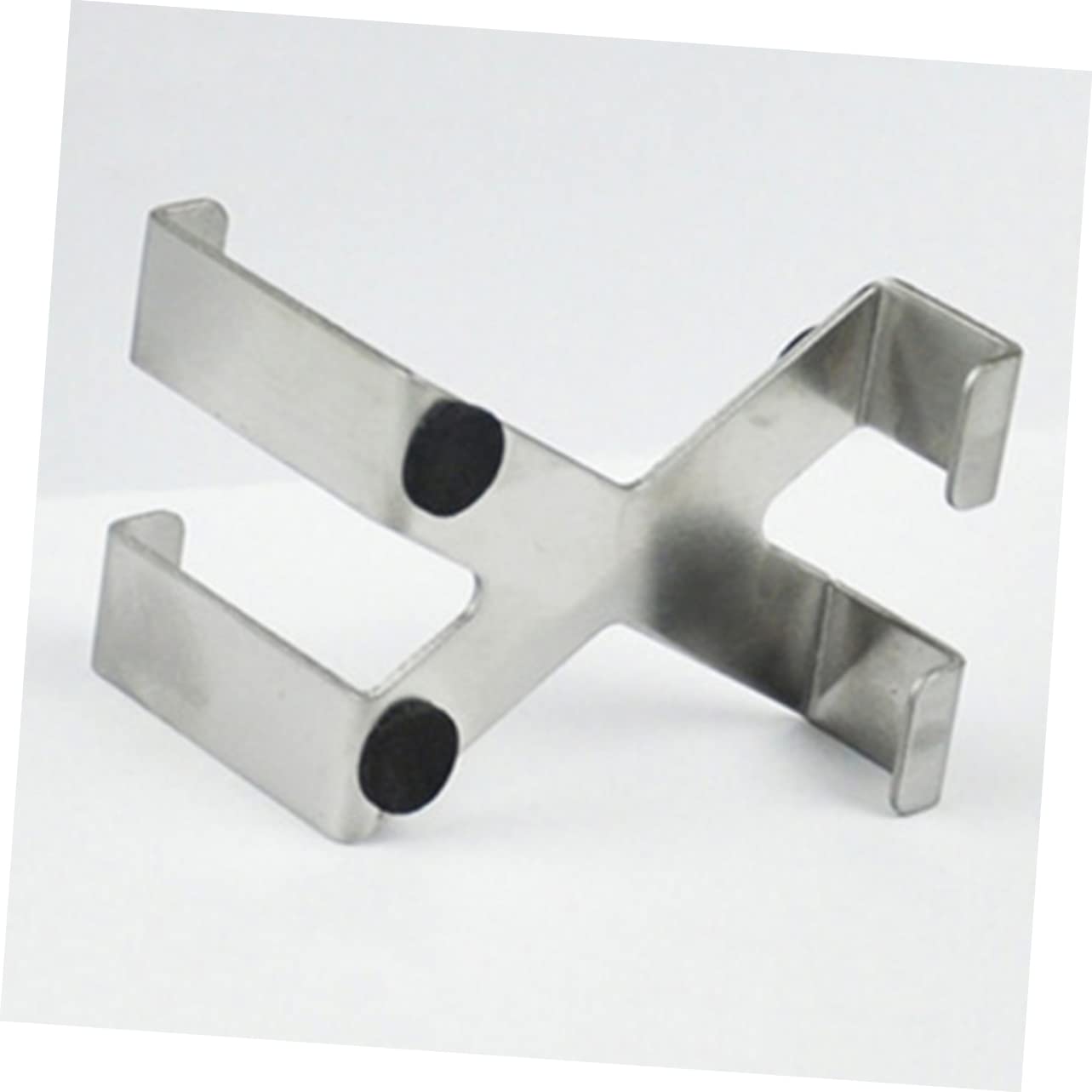 OFFSCH 2pcs Non-Marking -Type Hooks Over The Door Large Storage Hooks for Closets Home Garden