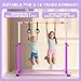 EL&IT·Wings Gymnastic Kip Bar,Horizontal Bar for Kids Girls Junior,3' to 5' Adjustable Height,Home Gym Equipment,Ideal for Indoor and Home Training,300lbs Weight Capacity