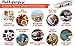 HOMLUX THEORY Reusable Silicone Food Storage Bags - 7 Pcs Large & Medium Airtight & Leakproof, Snack Bags For Travel & Camping (3L, 4M)