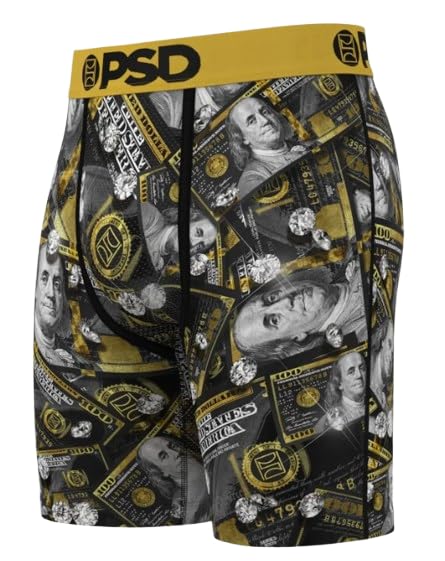 PSD Mens Boxer Briefs - Infrared Lux 3-Pack Box Set, 7 Inch Inseam, Moisture-Wicking, Boxer Briefs for Men Pack, Medium2