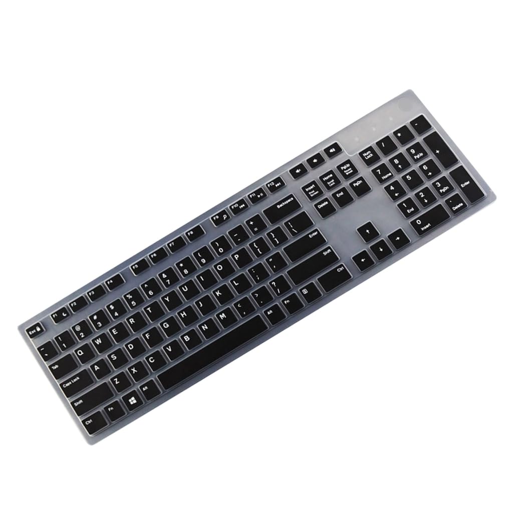 Silicone Keyboards Protectors Cover for KB216 KM636 3277 Laptop Dust and Spill Resistant Semi Transparents Film