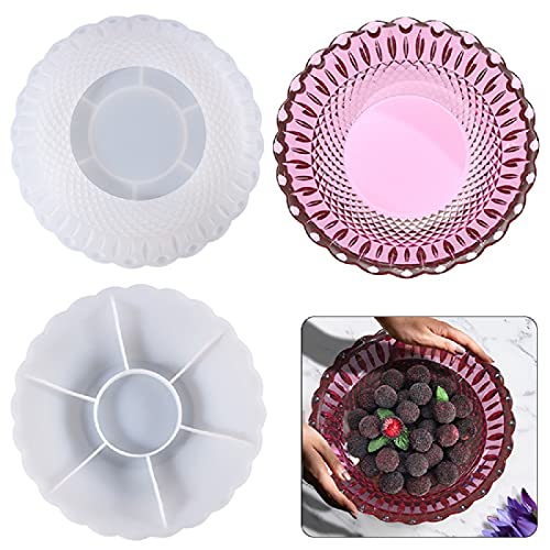 Moule en silicone pour assiette de fruits Yalulu au fini design et épuré