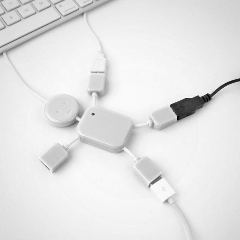 Amazon.com: Kikkerland US006 USB Hubman, white : Electronics