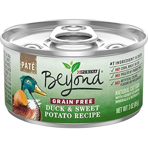 Purina Beyond Grain Free Duck & Sweet Potato Pate Wet Cat Food (12 Cans) Cover