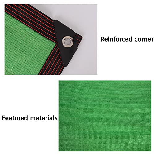 Red de sombreado verde para crear sombra fresca en patios y terrazas 5