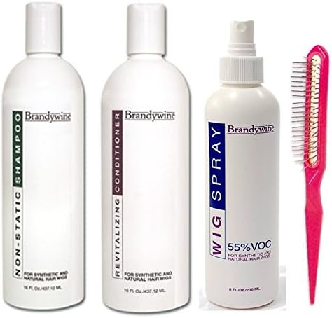 Brandywine Anti-Statik Shampoo & Conditioner Set – 16 Oz, Perfekt Für Perücken & Kunsthaar