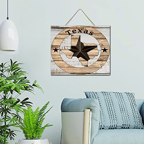 Panneau bois Texas Lone Star pour habiller un mur de chambre vide
