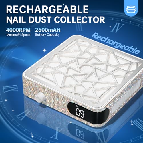 Aspirador de Polvo para Uñas Recargable miniatura 2