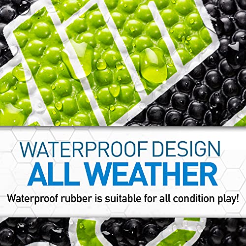 Franklin Sports Kids Junior Football - Grip-Rite 100 Youth Junior Size Rubber Footballs - Peewee Kids Durable Outdoor Rubber Footballs - Single Footballs + 6 Football Bulk Packs Available - Image 4