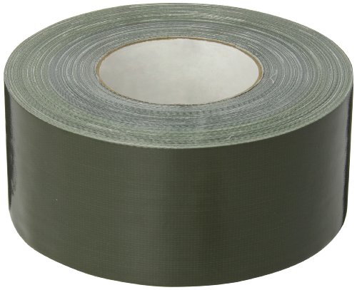 Nashua - 1086157 357 Polyethylene Coated Cloth Premium Duct Tape, 55m Length x 72mm Width, Olive Drab