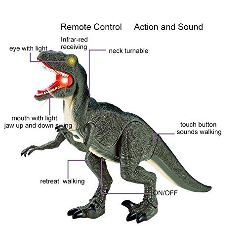 remote control velociraptor