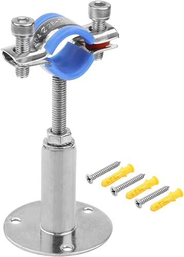 Miniatura 4 de 4 unids 304 acero inoxidable pared techo montaje tubo Surpport, abrazadera de soporte de tubo ajustable para tubo NB 34 "