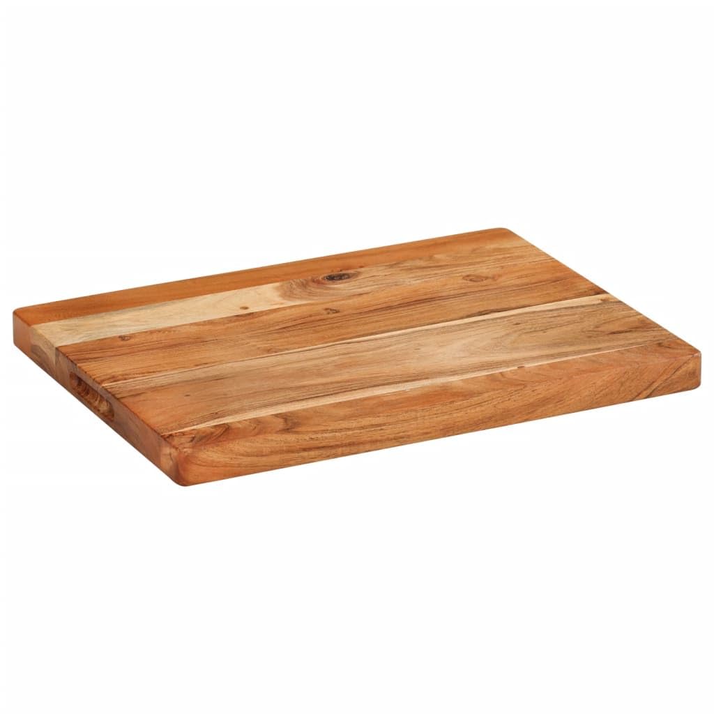 Tabla de cortar de madera maciza, tabla de cortar de alta calidad para cocina, duradera y fácil de limpiar, perfecta para los entusiastas de la cocina