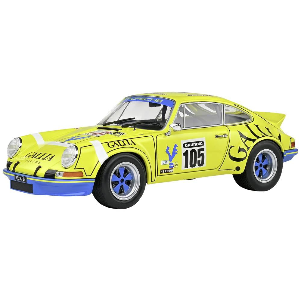 Solido 1:18 Porsche 911 RSR Yellow LAFOSSE/ANGOULET Tour DE France AUTOMOB