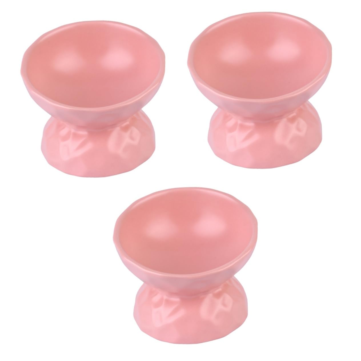 minkissy 3pcs Pet Cat Feeding Bowl Elevated Cat Bowl Pet Bowl Pet Feeding Bowl Elevated Pet Feeder Pet Food Bowl Cat Ceramic Bowl Water Feeder Pet Eating Bowl Ceramics Cat Food Tall Feet