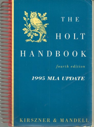 The Holt Handbook B000IO15YS Book Cover