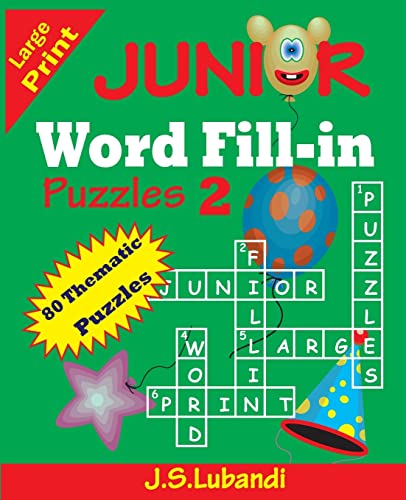 JUNIOR Word Fill-in Puzzles 2