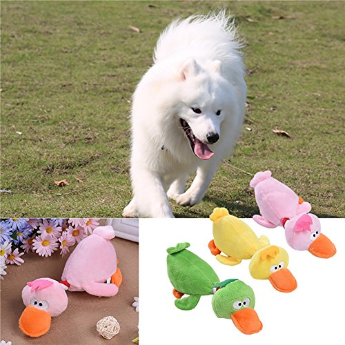 Limiz Cane Peluche, Super Soft Duck Dog Sound Toy