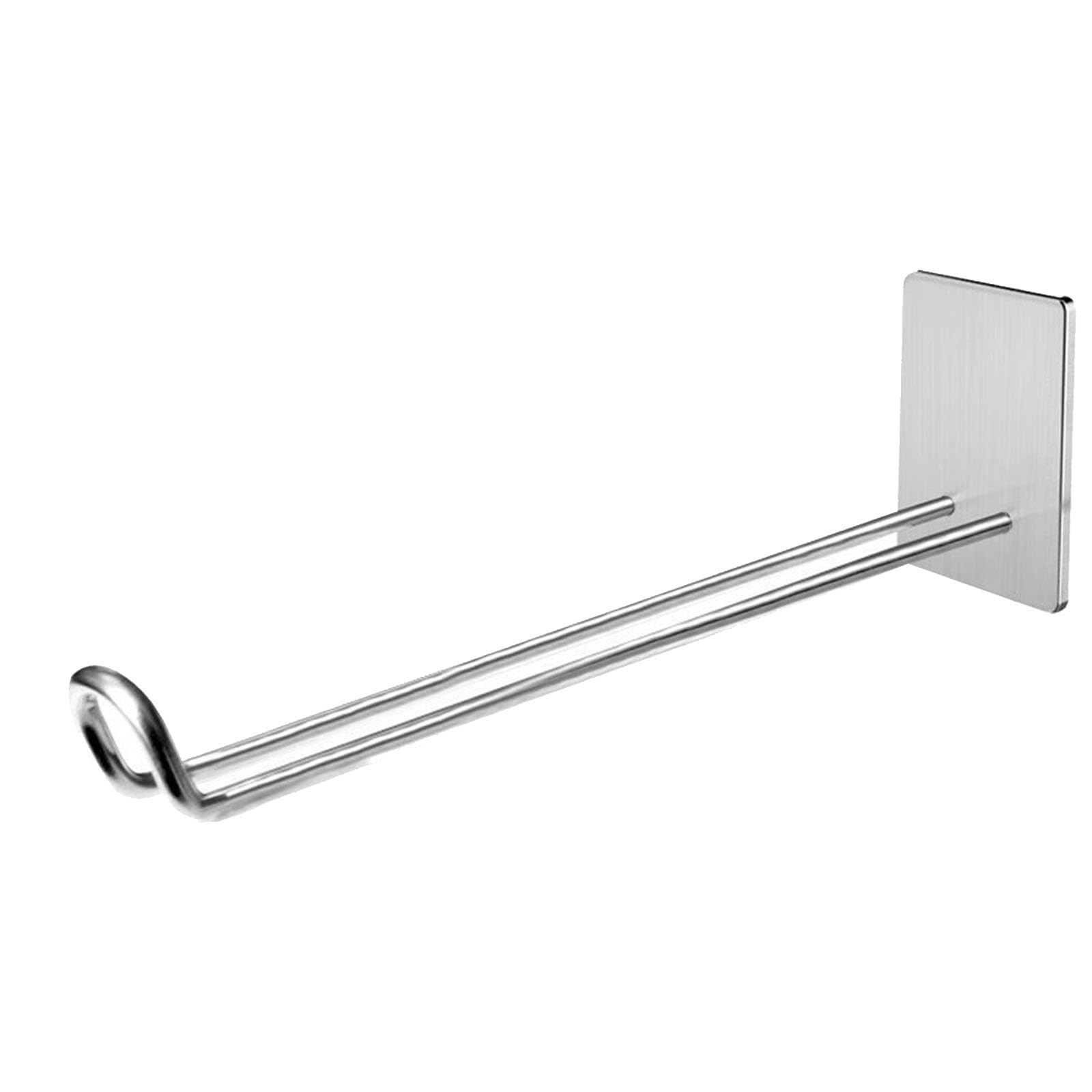 YROHGKPN Multipurpose Stainless Steel Stick on Hook Space Saving Towel Hanger Hanging Rack with Strong Bearing Capacity Sticky Hook for Hanging