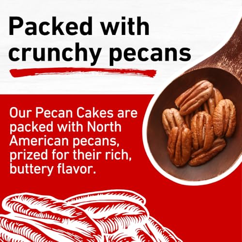 Collin Street Bakery Apricot Pecan Cake (1 lb 14 oz) in Collectible Gift Tin - 113 Regular Size 7” Cake with Pecans, Apricots, & Honey - Thumbnail 3