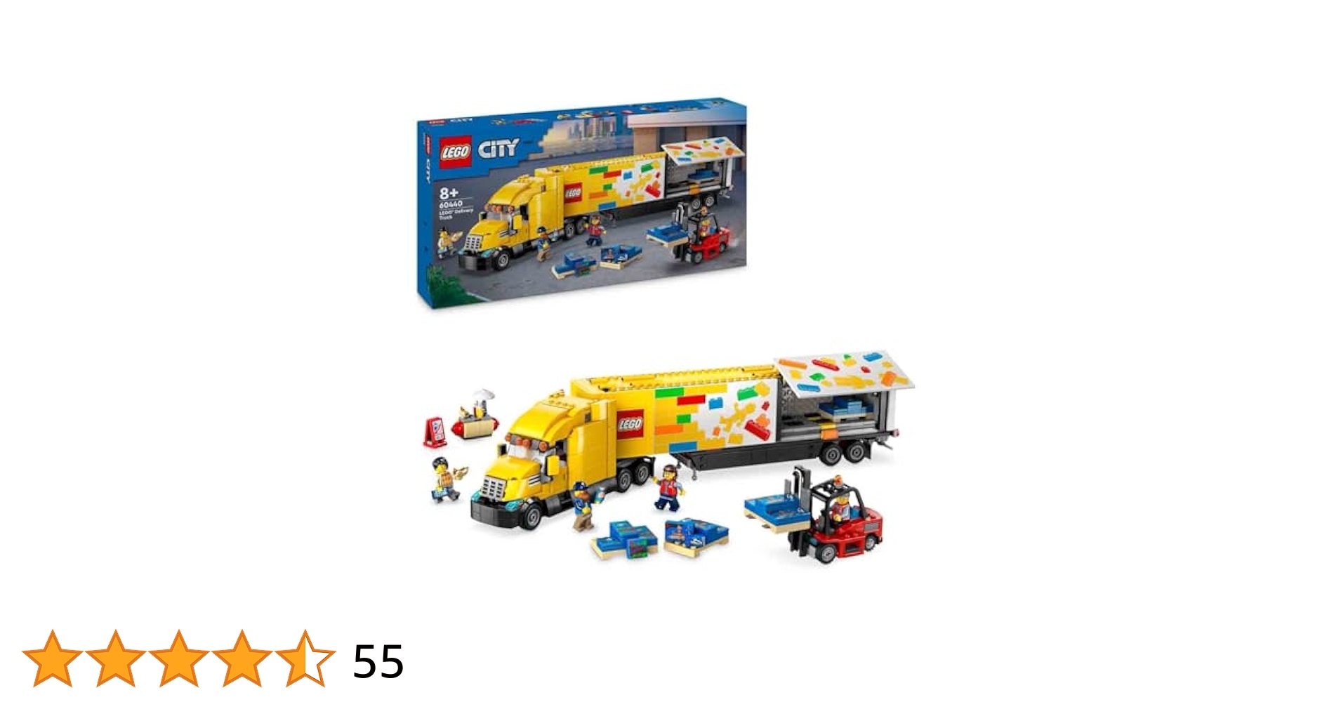Amazon.co.jp: レゴ（LEGO) シティ きいろの配送トラック 60440