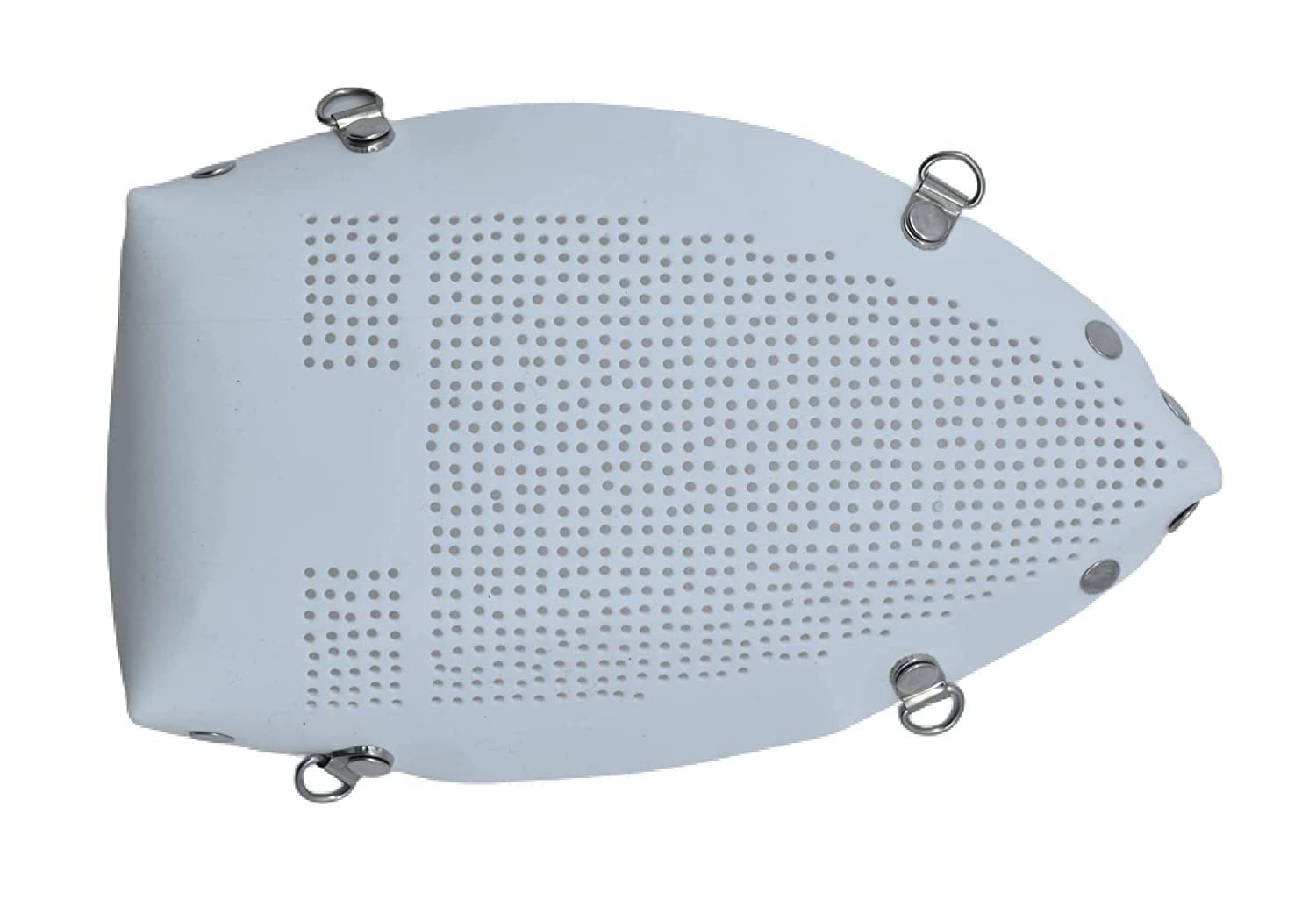 Bhavya Enterprises Premium Steam Press Iron Teflon Shoe Cover - Boot Sole Plate - All Silver (Small Fibre Boot)