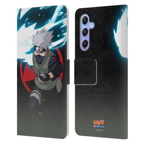 Étui portefeuille Samsung A34 5G Naruto Kakashi, protection écran et rangement cartes