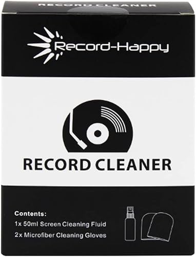 Miniatura 5 de Guante de tela antiestático para limpieza de registros, paquete de 2 toallas de microfibra antiestáticas y solución limpiadora, kit de pulverización