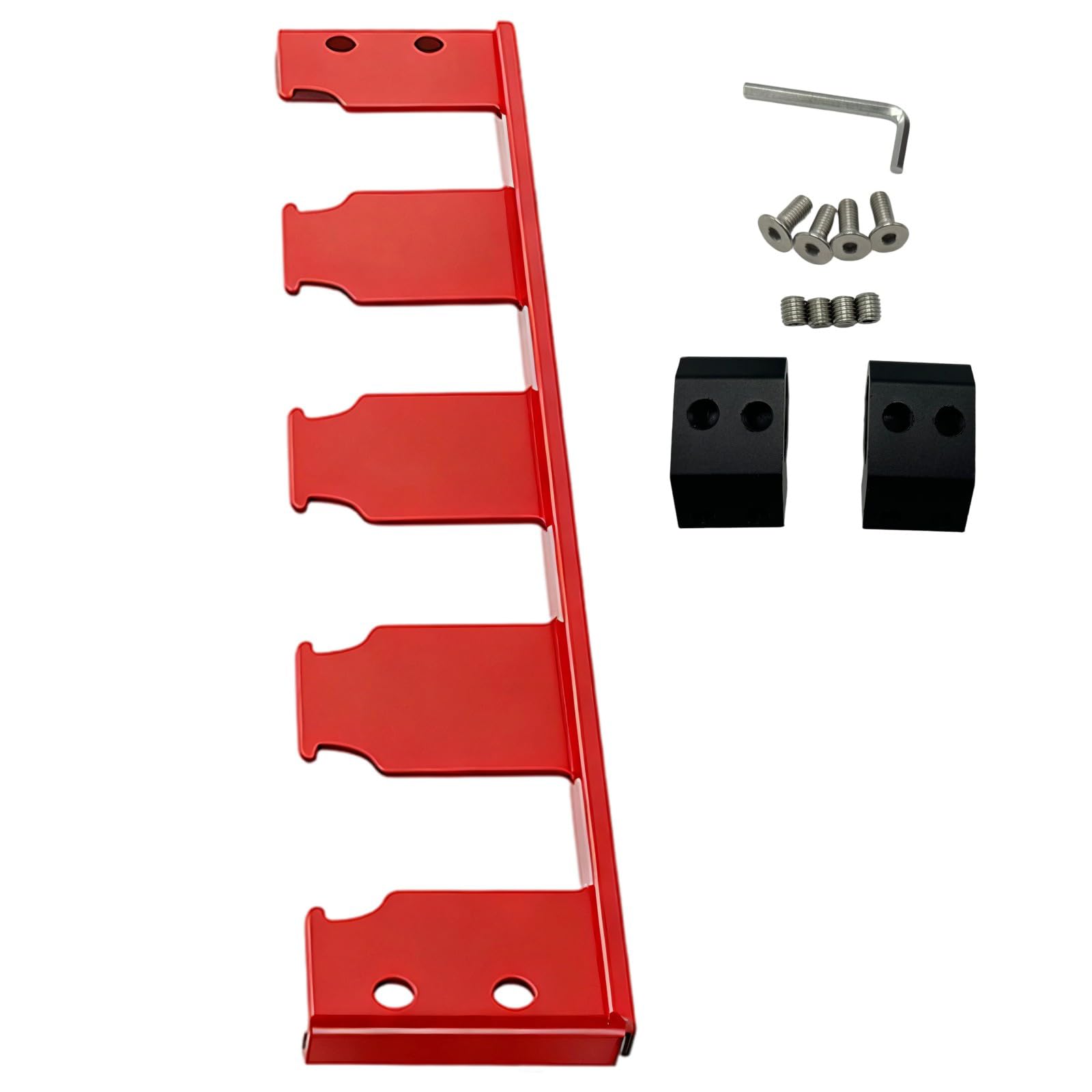 Osniyaw Robust Tool Box Battery Mounting Brackets, Suitable For Side Aluminium Rails, Storage Holder, Battery Rack