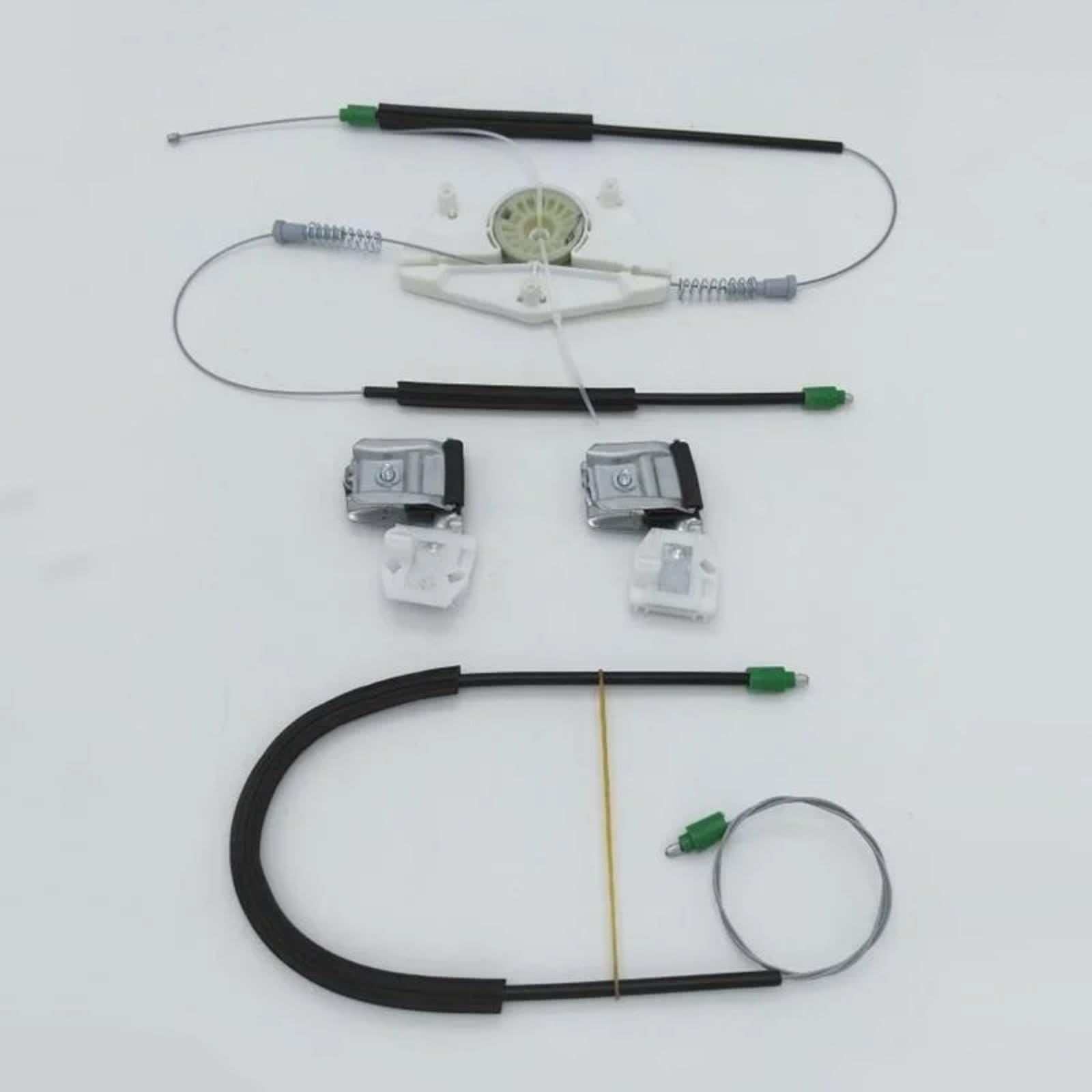 Alzacristallo Elevalunas Compatible con Skoda para Fabia MK1 2000 2001 2002 2003 2004 2005 2006 2007 2008 6Y1837462 Kit De Reparación De Elevalunas Eléctrico De Coche Delantero Lado Derecho