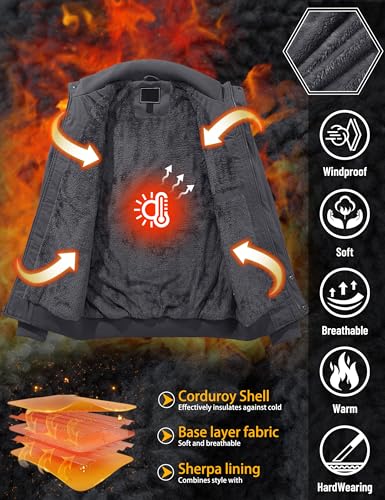 Image of TACVASEN Men's Lightweight Military Cotton Jacket Casual Windbreaker Coat