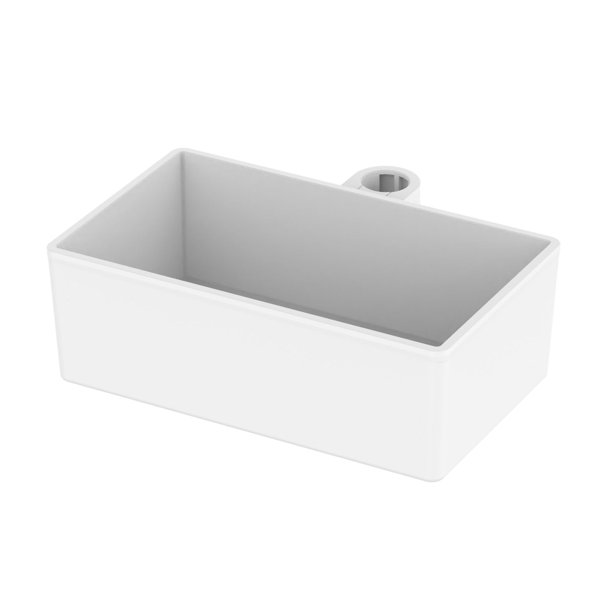 HEIAN SHINDO Tatecco TCA-4WH Vertical Tension Rod Box, Matte White