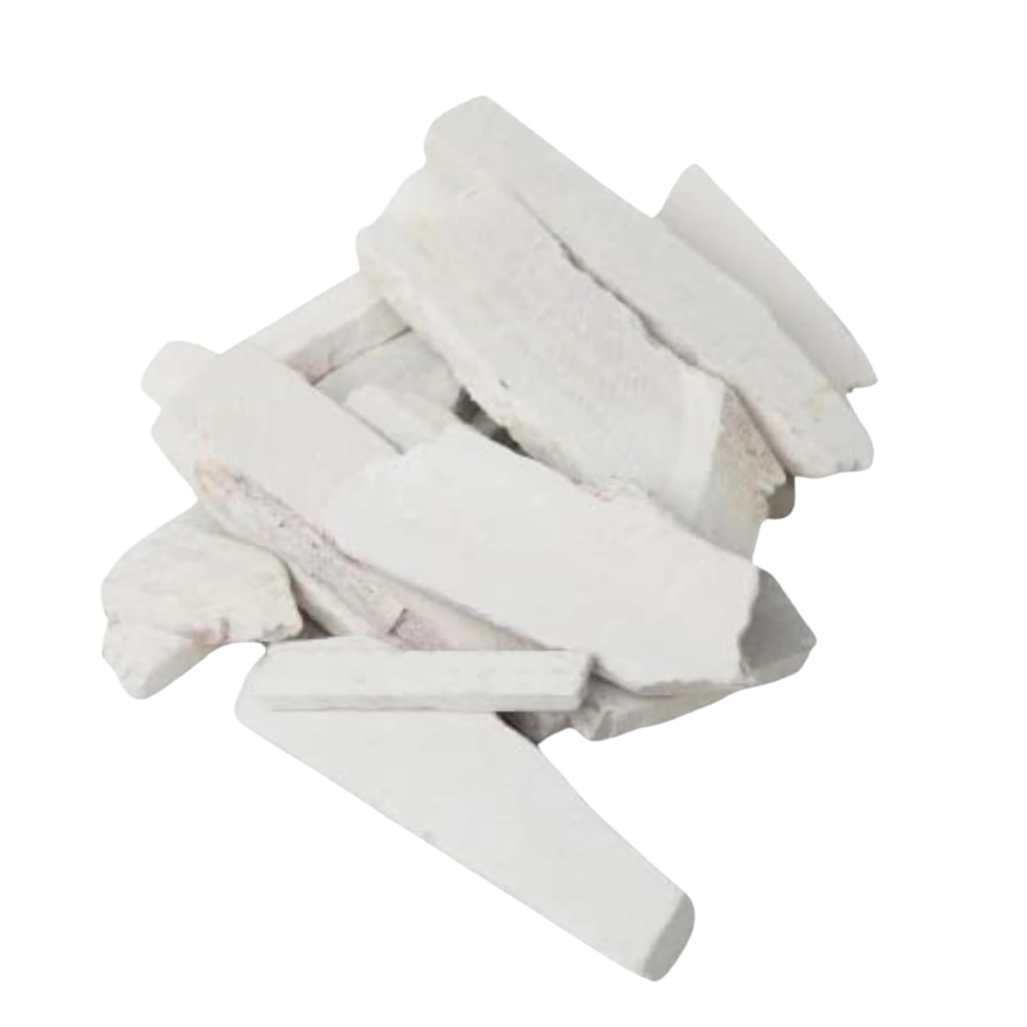 Brightify White Slate Tukda 250g Pack | Natural Stone Chunks for Art, Craft, Cultural Display, School Projects, and Decorative Use-image-12