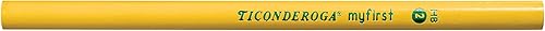 Miniatura 8 de Ticonderoga - PPNE - Lápices de tamaño primario para principiantes, caja de madera #2 HB suave sin borrador, amarillo (13080) (paquete de 6, 72