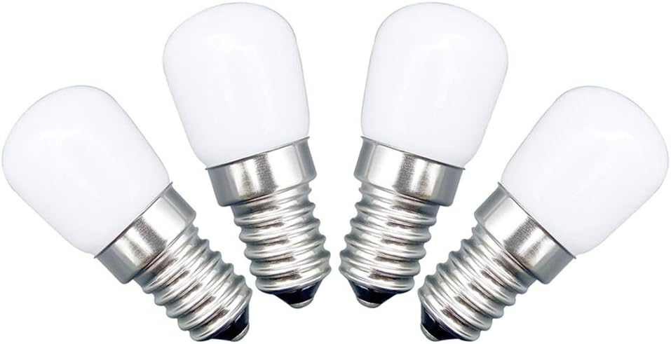 Dalanpa E14 Led Light Bulb 1.5W 110V-130V Warm White 3000K Pack of 4