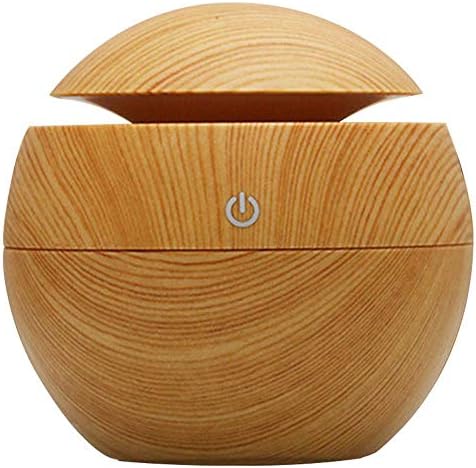 Umidificador Ultrassônico Usb Tipo Madeira Difusor aromas imita m...