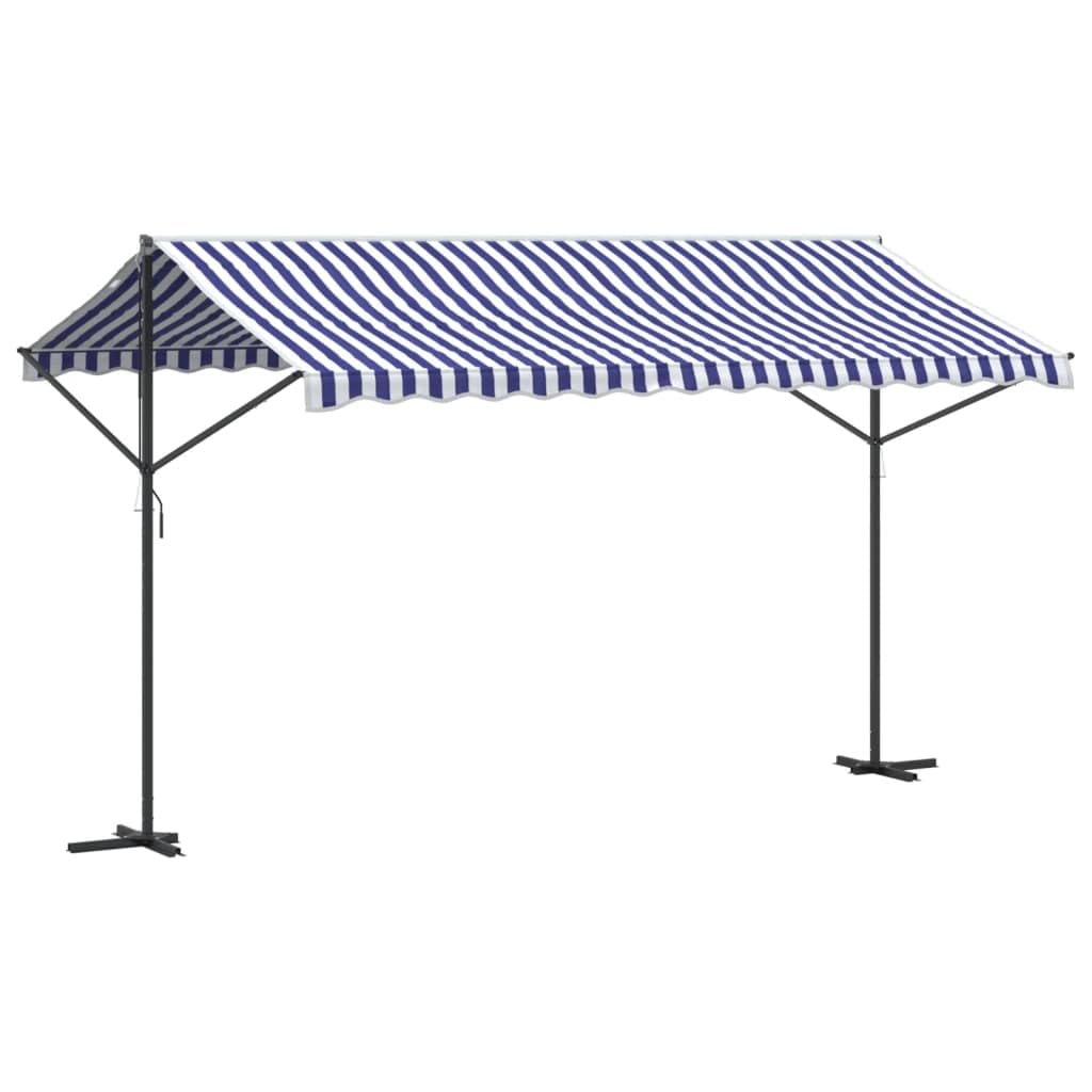 Store banne autoportante contre la chaleur : protection solaire de 4m pour jardin et balcon