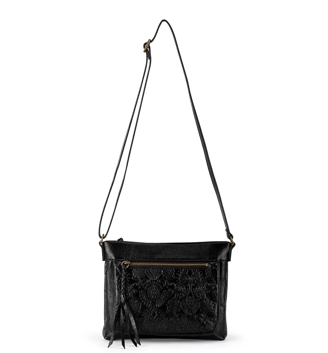 The SakWomens Sanibel Leather Mini CrossBody Bag