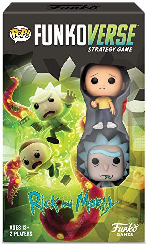 Funkoverse: Rick & Morty 100 2-Pack Board Game