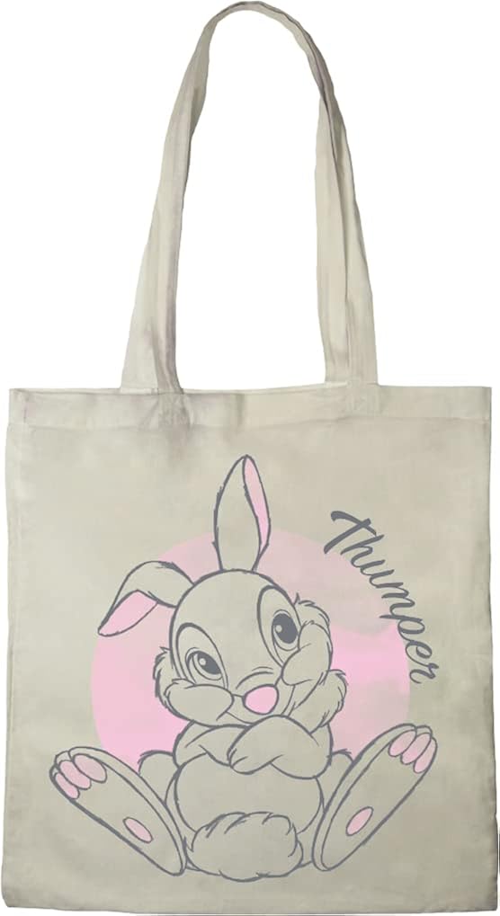 Disney Unisex Bwdbambbbb002 Tote Bag, ivory, 38 x 40 cm, Utility