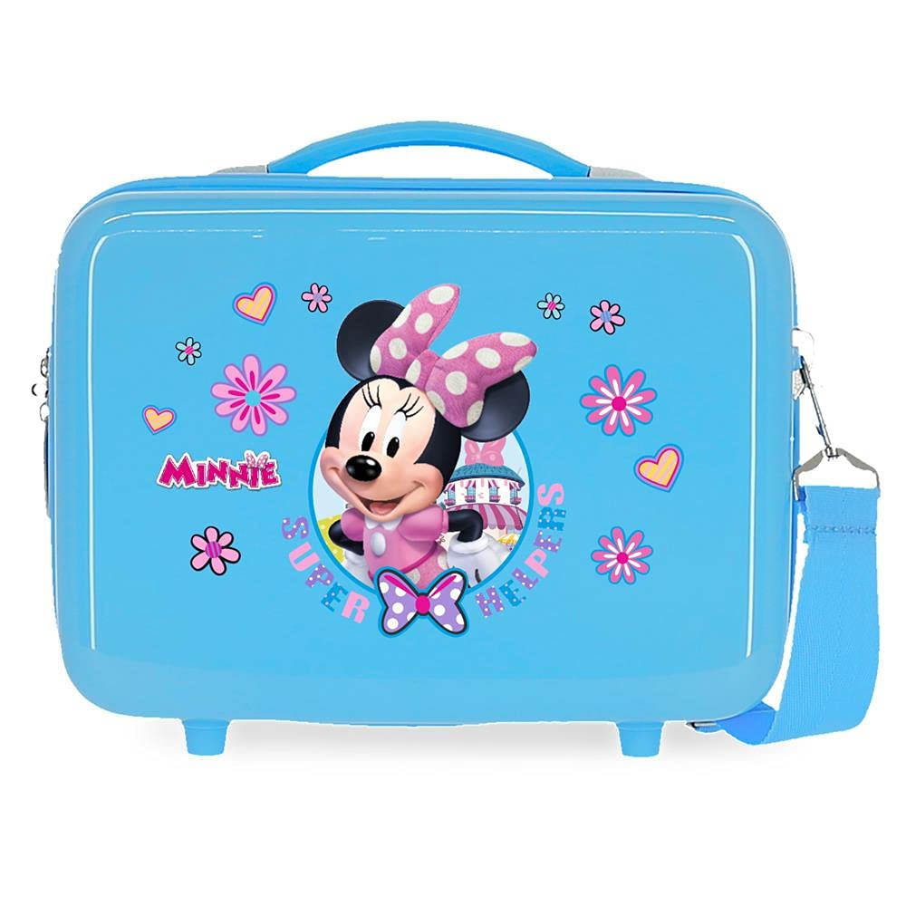 Disney Super Helpers Travel Accessory- Cosmetics Case, 29x21x15 cms, Azul