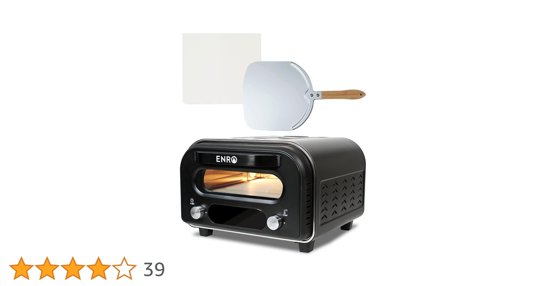 Amazon | ENRO 家電ピザ窯 電気式窯焼マスター 【自宅のキッチンで本格