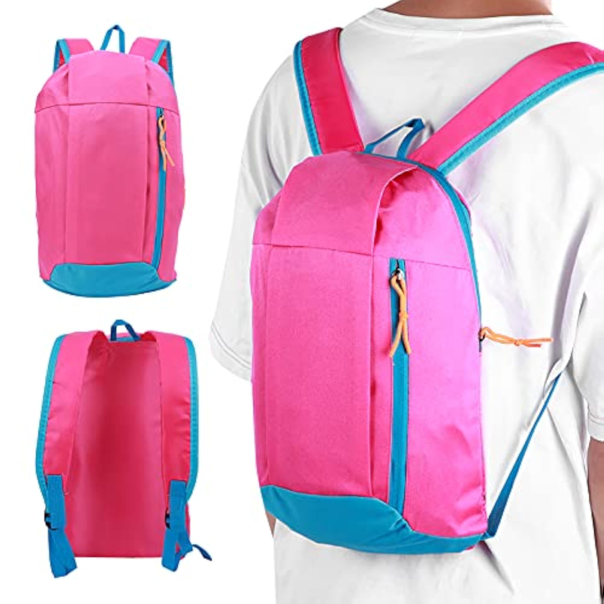 Durable Nylon Sports Backpack, Hiking Travel Bag