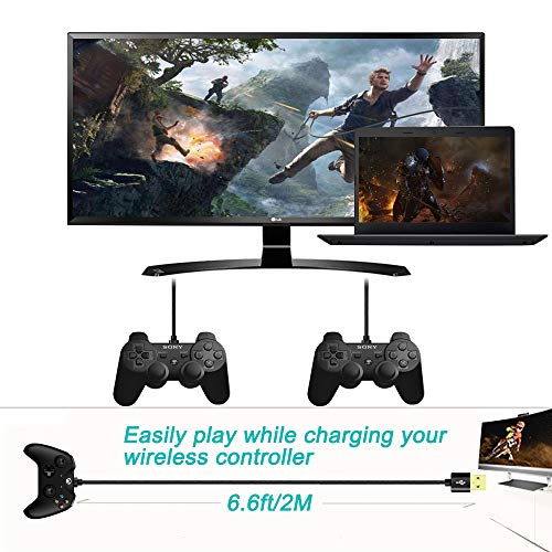 Scovee Mini Usb Cable Braided 6Ft Type A Male To Mini B Cable Data Charging Cord For Gopro Hero 3+,Sony Ps3 Controller Cord,Mp3 Player,Garmin Nuvi,Dash Cam,Canon Powershot Rebel Elph Camera Charger #TOP5