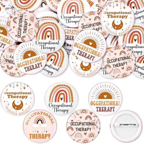 Kigeli 50 Pcs Occupational Therapy Gifts Boho Rainbow Occupational Therapist