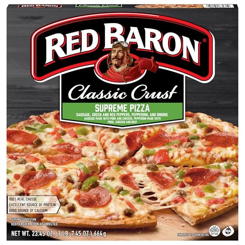 Red Baron, Classic Supreme Pizza, 23.45 oz (Frozen)