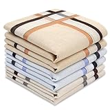 Selected Hanky 100% Cotton Men's Handkerchief 6 Piece Gift Set-8
