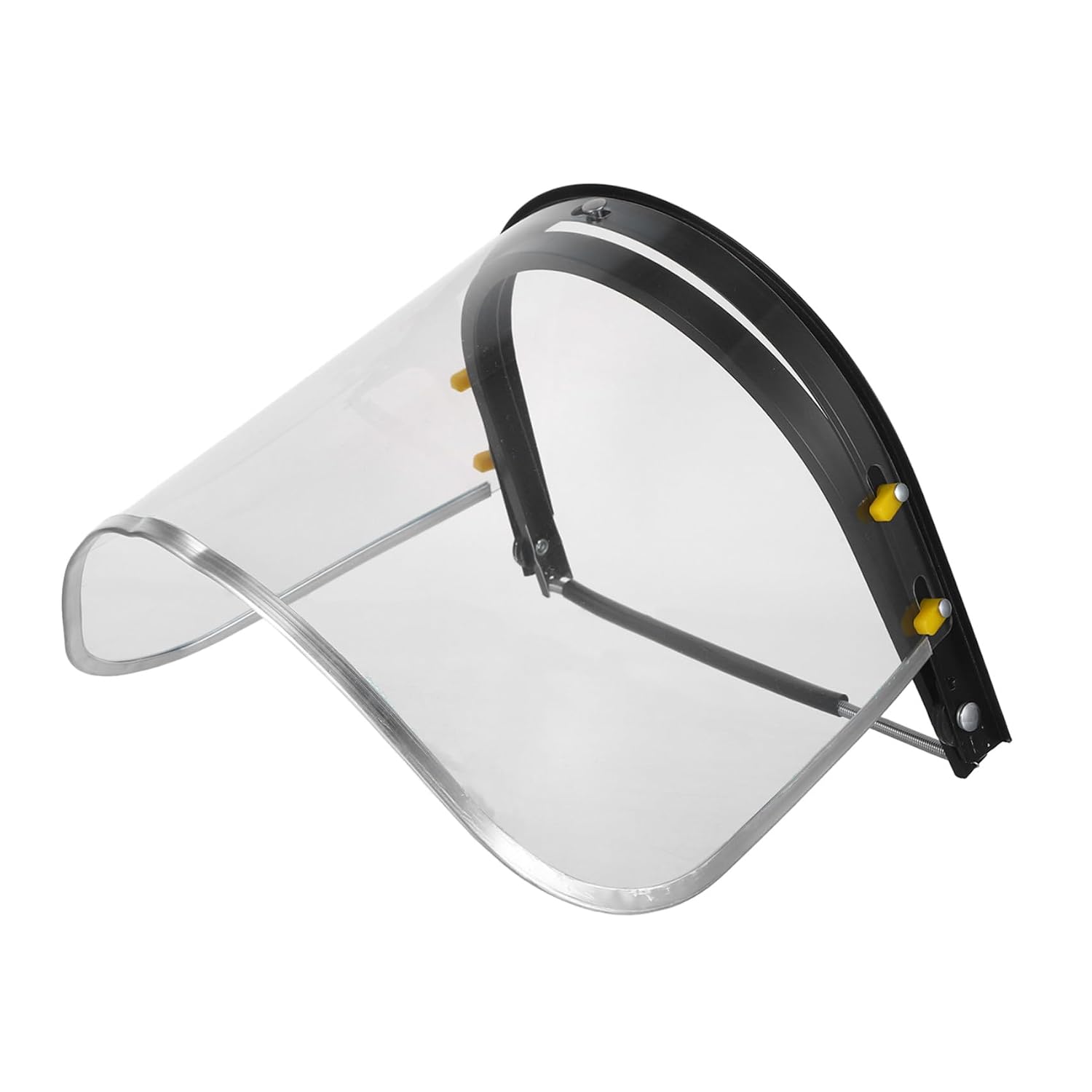 Welding Facial Guard Helmet with Aluminium Frame for Grinding and Polishing, High-efficiency Isolation from Sparks and Splashes, Enhanced Visibility Safety Face Shield for Hard Hat