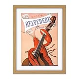 Frame comes with back fittings pre-attached for easy hanging.